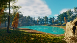 The Island with a Lake